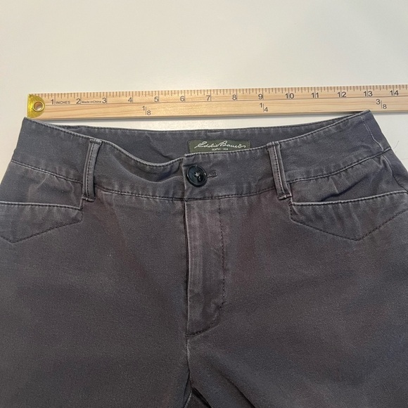 Eddie Bauer Blakely Fit Stretch Twill Graphite Pants Size 2 - Picture 3 of 14